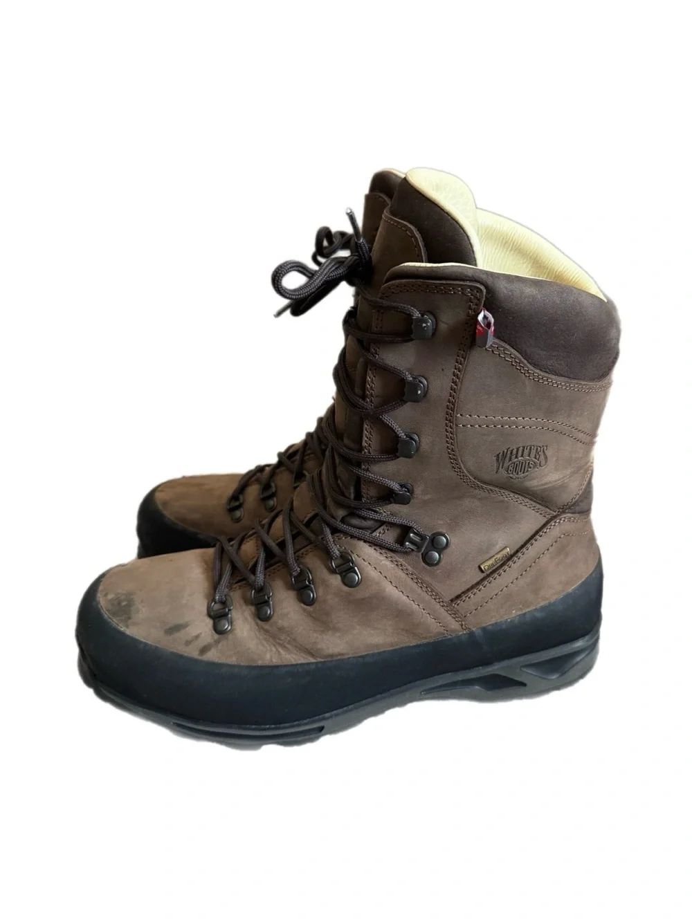 Men's “Whites Boots” Brown Leather Lace-Up Boots size 10.5